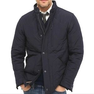 J.Crew Men's Quilted Sussex PrimaLoft Jacket Black Size Small